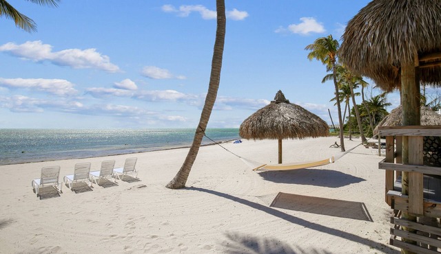 Oceanfront Duplex with Spectacular Views, Beach, & Dock in Long Key