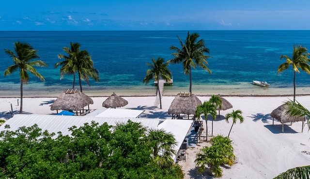Oceanfront Duplex with Beautiful Beach & Dock for Boat Access - Dogs OK in Long Key