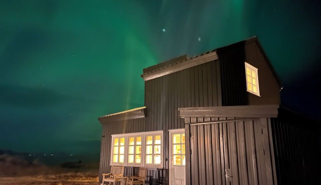 Panoramic Ocean & Glacier Views | Northern Lights Cottage | Hellnar, Iceland in Hellnar