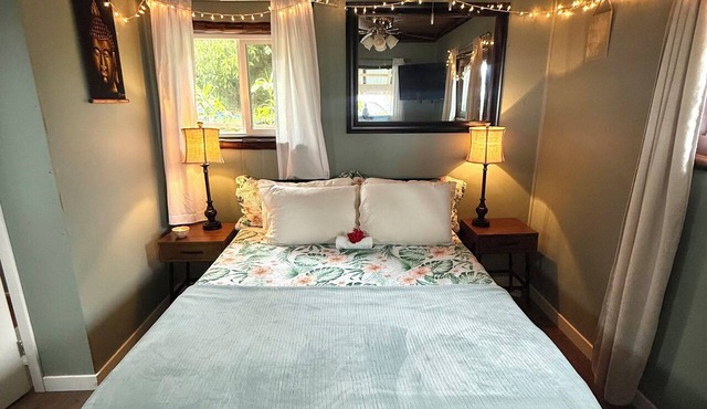 Peaceful, private studio overlooking the pacific Ocean. in Captain Cook