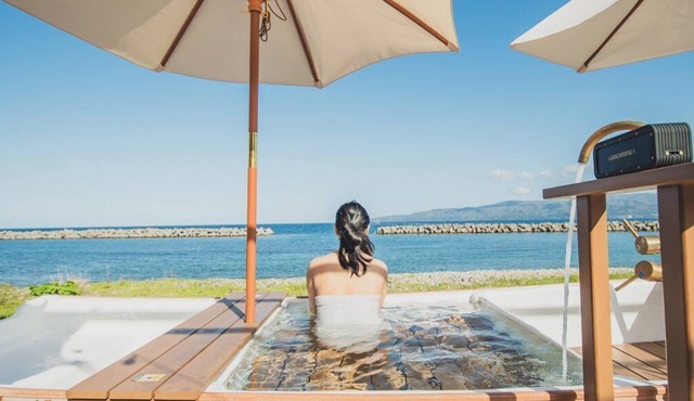【Sado】Sea Side Tsubaki/Sauna, Infinity bath