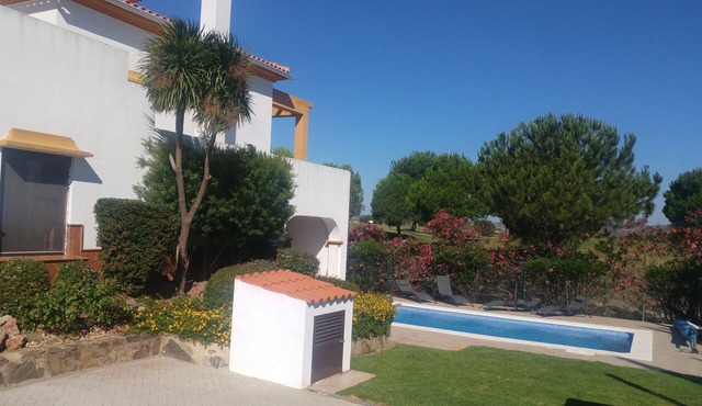 Spacious villa with great views of the golf course on the Guadiana and Portugal in Ayamonte