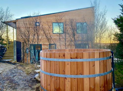 The Oak house - Designers private Northern lights geothermal Villa in Mosfellsbær