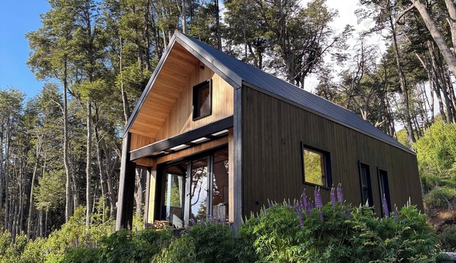 Un hospedaje unico en Villa la Angostura. Rodeada de bosque y con vista al lago. in Villa La Angostura