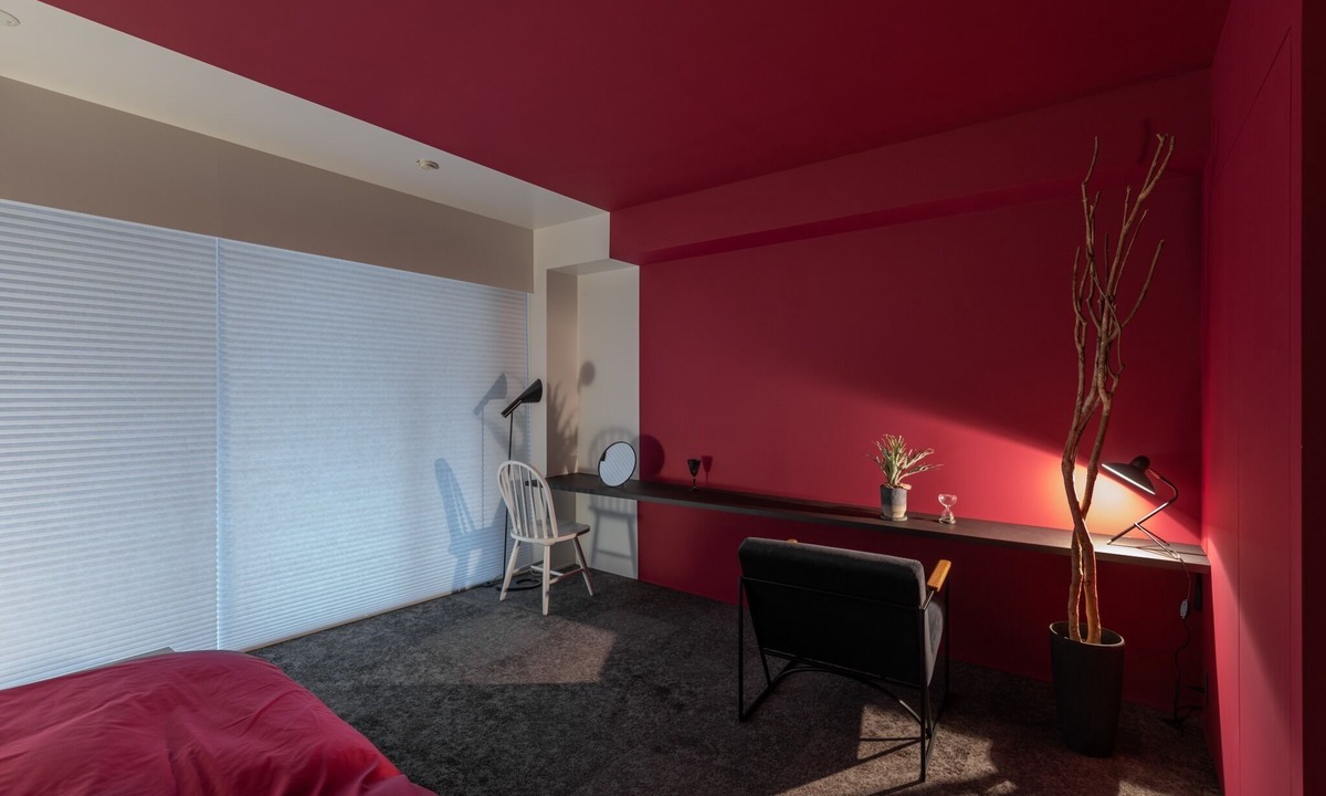Meieki Apartment | 3rd floor grapecolored jet black Burgundy Blac - Burgundy Black/Nagoya Aichi