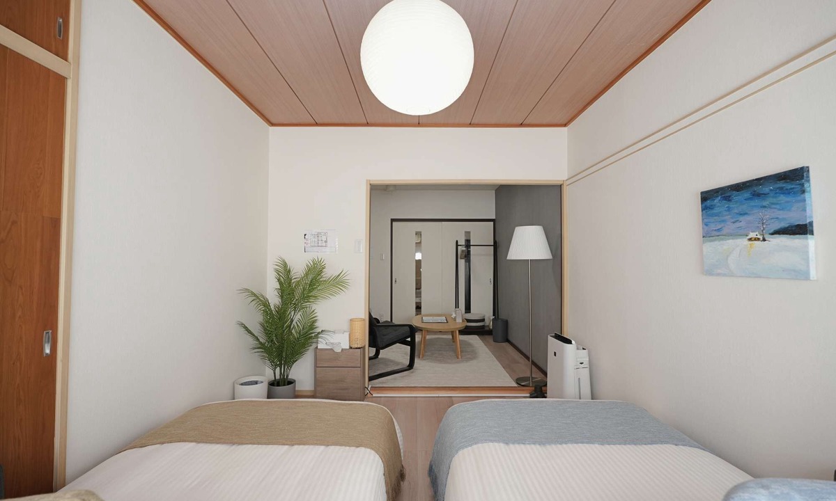 Fuchu Apartment | 5-min Higashi-Fuchu St.｜Projector｜Movie｜Max 5ppl