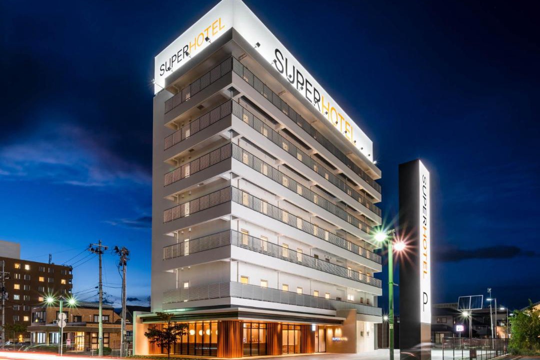 Higashine Hotel | Super Hotel Yamagata Sakurambo-Higashine Station Front