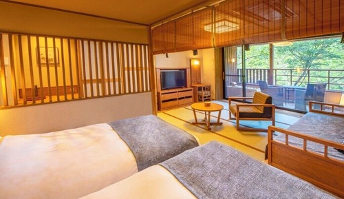 Family Room with Open-air Bath (Check in14:00/out 10:00) - Dinner Time 17:30, Non Smoking