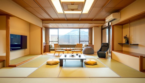 Rooftop Premium Japanese-Western Room with Terrace, Open-Air Bath, Non Smoking
