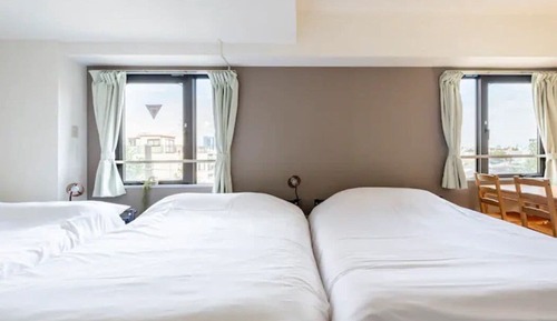 Nakano 502, NS - [Up to 6 Guests]1 Room (40sqm)/3 beds/7 min to Nearest Station/Close to Shinjuku