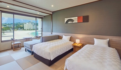 Moderate Twin Room  with Ocean View - Non-Smoking