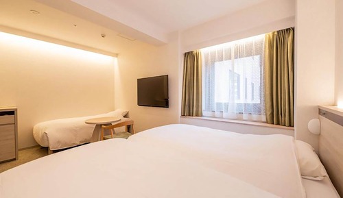 [Non-Smoking] Deluxe Twin Room (for 3 guests) ~ Main Building ~