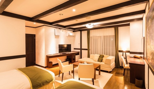 Junior Suite with Private Hiba Onsen Bath, Non Smoking