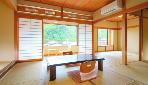 Standard Japanese-Style-Room with 10+6 Tatami mats - Shared Bath - Non-Smoking