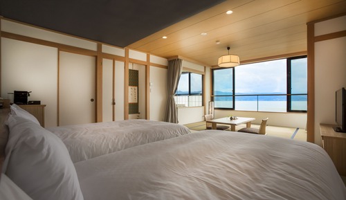 Traditional Room, 2 Bedrooms, Non Smoking, Lake View (with a Private Open-Air Bath, Room302)