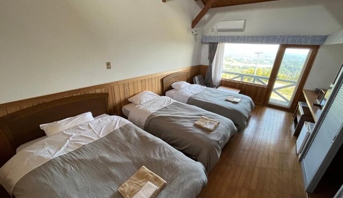 Basic Triple Room, Balcony, Mountain View