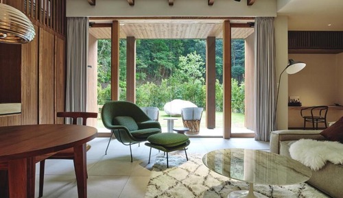 Basic Twin Room, Balcony, Garden View