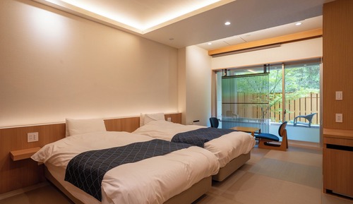 Japanese Western-Style Room with Open-Air Bathroom, Non Smoking