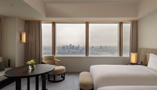 Room, 2 Twin Beds, City View