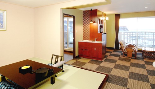 Deluxe Quadruple Room, Sea View