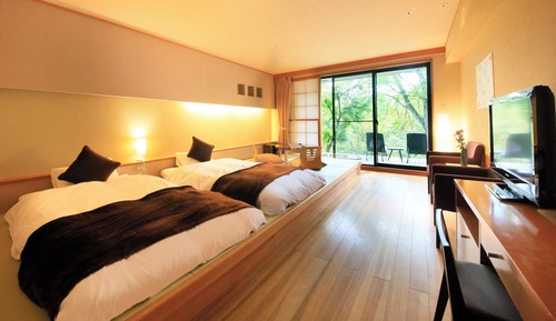 Japanese Western Style Superior Room with Private Open-Air Bath