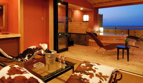Ocean View Japanese Style Suite Room with Open-air Bath
