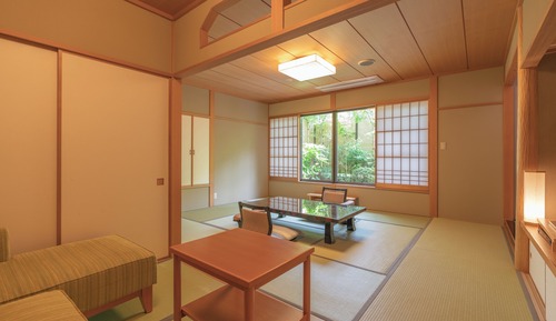 Japanese Style Room with Open-air bath and Garden (Second floor)