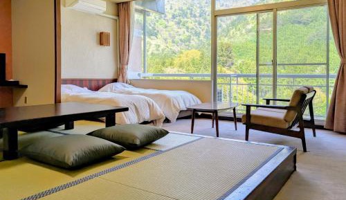 Standard Japanese-Western-Style-Room holds 6 people - Indoor Bath - Non-Smoking