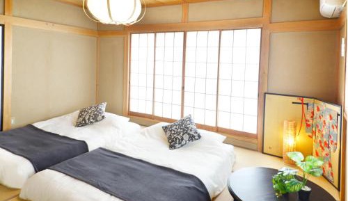 Family Room with Shared Bathroom