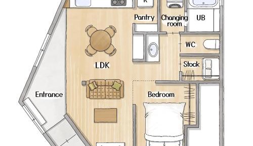 One-Bedroom Villa