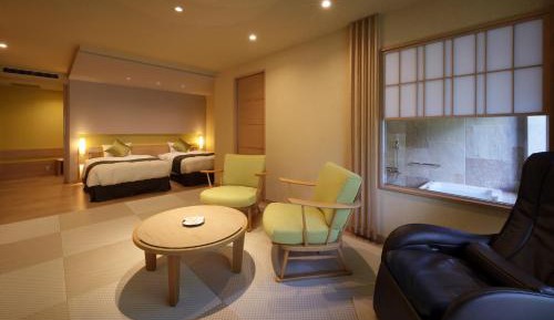 River view Standard Room with Tatami Area and Private Hot Spring Bath - Non-Smoking