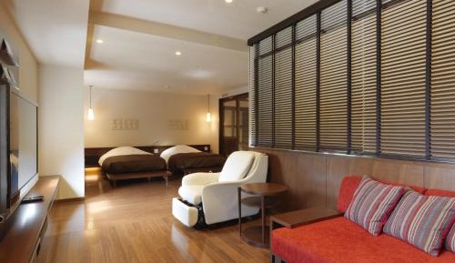 Deluxe Twin Room with Stone Sauna - Buffet Breakfast + Buffet Dinner Included - Non-Smoking