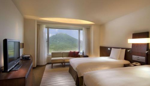 Deluxe Twin Room with Mount Yotei View
