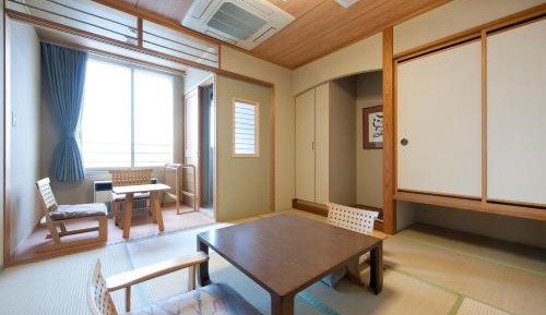 Japanese-Style Twin Room with Open Air Bath - River View - Non-Smoking