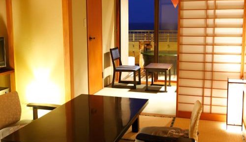 Japanese-Style Room with Open-Air Bath