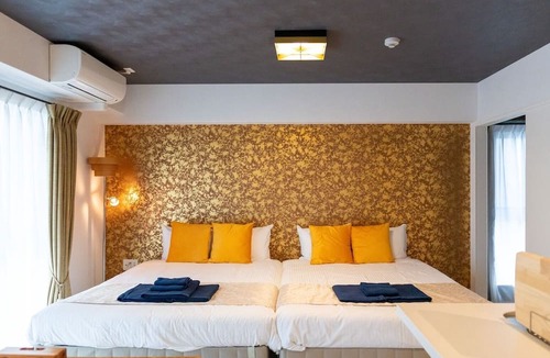 Chikusa Ward Apartment | Hinata 2Gold Luxury RoomThe WaGold Leaf Chamber/Nagoya Aichi