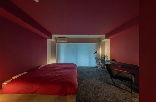 Meieki Apartment | 3rd floor grapecolored jet black Burgundy Blac - Burgundy Black/Nagoya Aichi