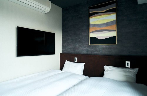 Central Kyoto Apartment | Rakuten STAY KyotoStation Twin Room with Projector/Kyoto Kyōto