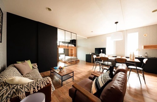 Nishi Apartment | Parking for 1 car Fun for 8 people Bunk bed room/Sapporo Hokkaidō