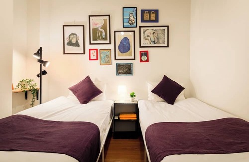 Nara Apartment | This guesthouse has a living room and four bedrooms and can be rented exclusively for your group/Nara Nara