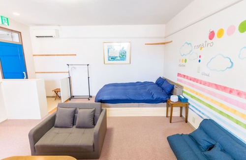 Yamagata Apartment | Spacious studio apartment in the city center Maximum 6 people 1 Qsize bed 4 sofa beds/Yamagata Yamagata