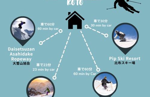 Asahikawa Villa | New 7月Openセール! KOTO asahikawa