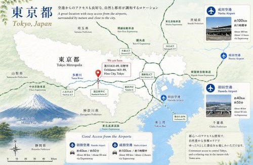 Hino House | 多摩川リバーサイドヴィラTokyo