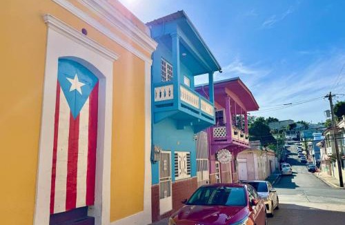 Mayaguez Pueblo Apartment | 5.8 Casita Azul Balcony Terrace Urban