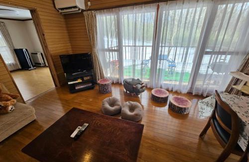 Nasu House | ペットと泊まれる那須森あそびコテージ BBQ可 無料駐車場4台ok 寝室3