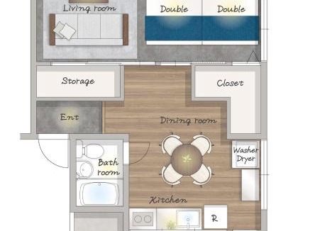 Nagawa Apartment | REKADO ROOM Kengun