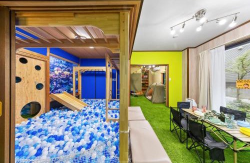 Kunitachi Apartment | 親子で遊べるボルダリングやボールプール付きの貸し切りアパート 国立駅徒歩4分