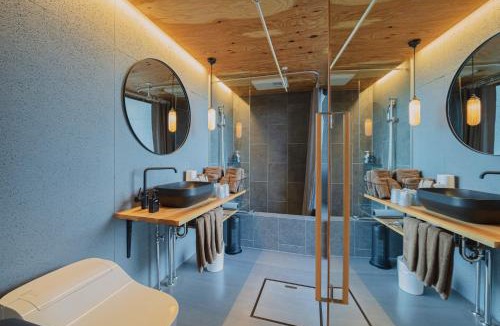 Nasu Apartment | 森deワーケなすっぽ 木の温もりとホテルライクな佇まい 森のバレルサウナ