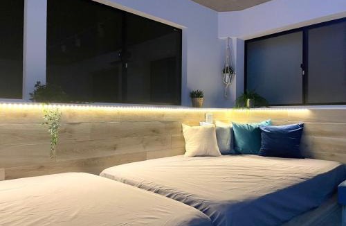 Onahama Apartment | Marin Base ONAHAMA-小名浜港3分の海辺リゾート貸切ヴィラ-プロジェクター付き8名ステイ