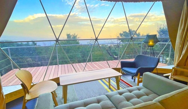 Izu Coco Dome Tent D 1 night with 2 meals and / Ito Shizuoka